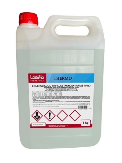 Etilenglikolio tirpalas 100proc., 5 kg Etilenglikolio tirpalas 100proc., 5 kg