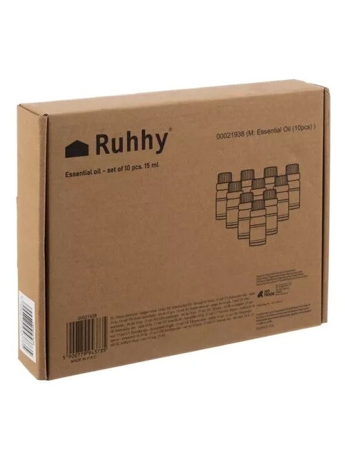 Eterinis aliejus - rinkinyje 10 vnt. 15 ml Ruhhy 21938 6