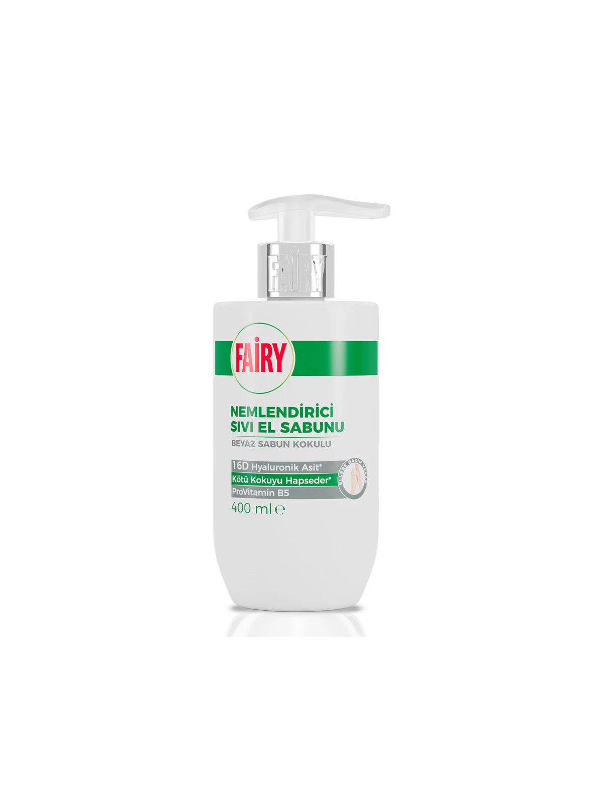 FAIRY drėkinamasis skystas muilas rankoms, 400 ml FAIRY drėkinamasis skystas muilas rankoms, 400 ml