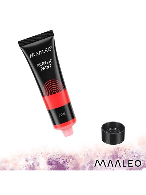 Akriliniai dažai, 20 ml – 36 vnt. „Maaleo“ 11