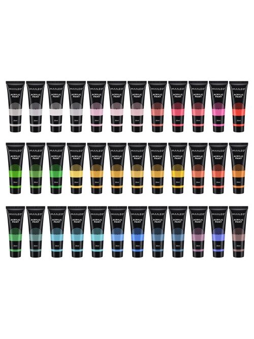 Akriliniai dažai, 20 ml – 36 vnt. „Maaleo“ 14