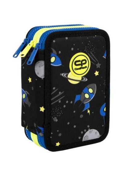Forminis trijų skyrių penalas su priedais CoolPack Jumper 3 ATLANTIS Forminis trijų skyrių penalas su priedais CoolPack Jumper 3 ATLANTIS