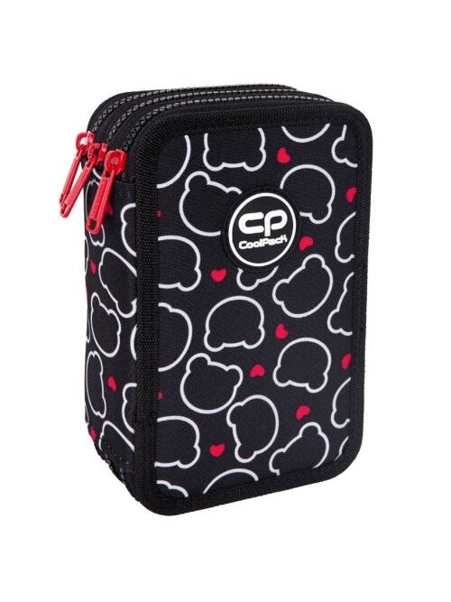 Forminis trijų skyrių penalas su priedais CoolPack Jumper 3 BEAR