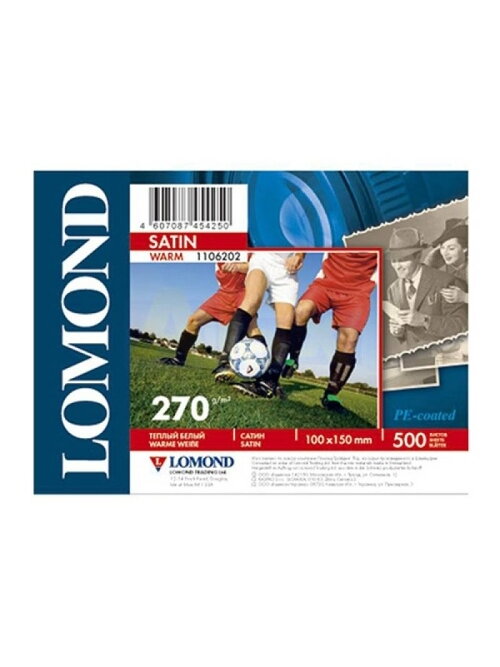 Fotopopierius Lomond Premium Photo Paper Satininis 270 g/m2 10x15, 500 lapų, Warm Fotopopierius Lomond Premium Photo Paper Satininis 270 g/m2 10x15, 500 lapų, Warm