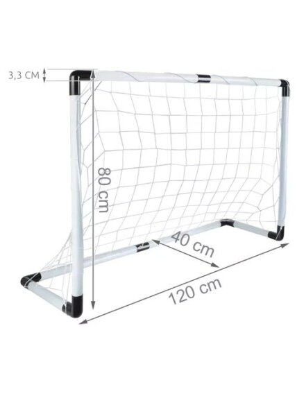 Futbolo vartai + kamuolys + pompa 23459 2