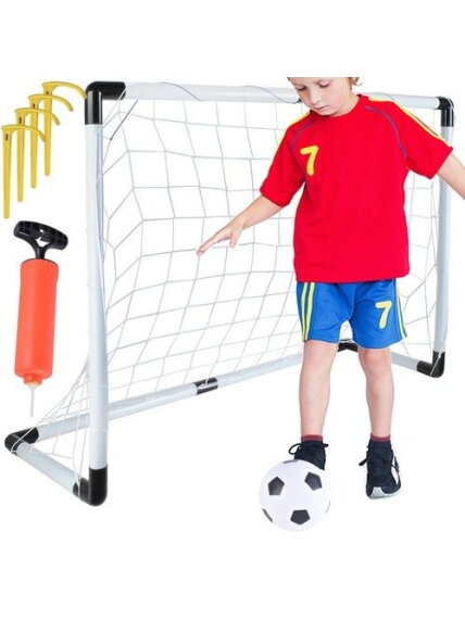 Futbolo vartai + kamuolys + pompa 23459 Futbolo vartai + kamuolys + pompa 23459
