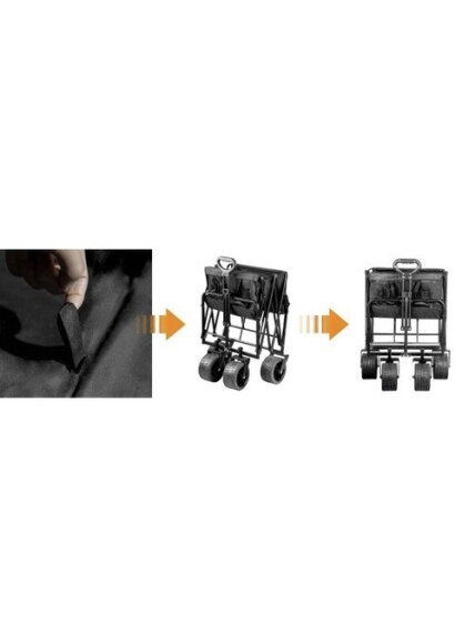 Gardlov 23084 sulankstomas transportavimo vežimėlis 2 Gardlov 23084 sulankstomas transportavimo vežimėlis 2