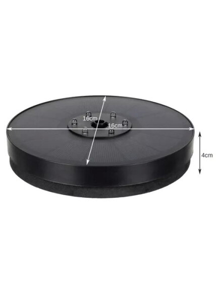Gardlov 23227 LED saulės sodo fontanas 10 Gardlov 23227 LED saulės sodo fontanas 10