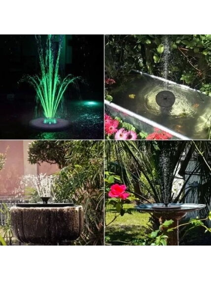Gardlov 23227 LED saulės sodo fontanas 11 Gardlov 23227 LED saulės sodo fontanas 11