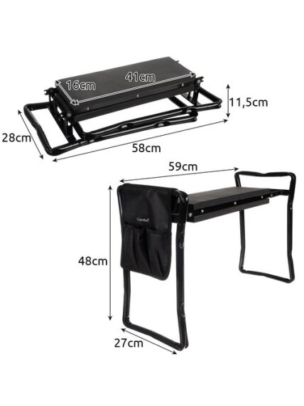 Gardlov 23731 Garden Kneeler 1 Gardlov 23731 Garden Kneeler 1