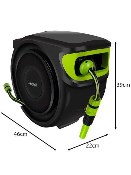 Gardlov 25509 automatinė sodo žarnos ritė 1