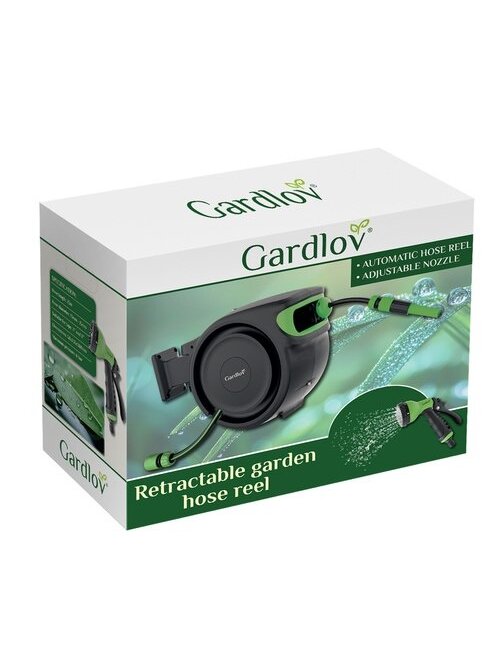 Gardlov 25509 automatinė sodo žarnos ritė 2 Gardlov 25509 automatinė sodo žarnos ritė 2