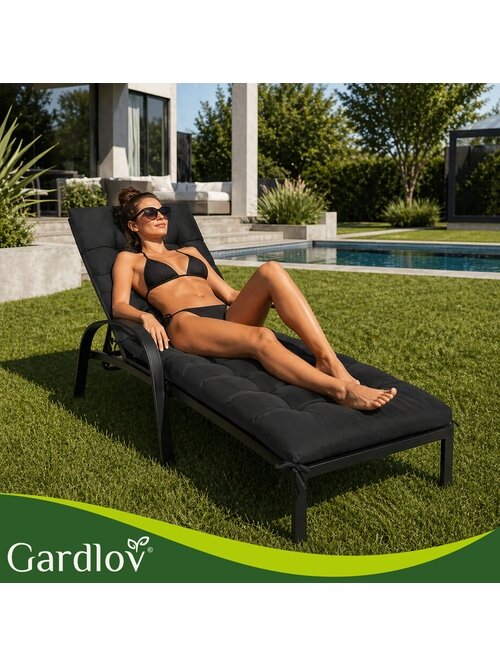 Gardlov juoda dygsniuota sodo gulto pagalvėlė 11 Gardlov juoda dygsniuota sodo gulto pagalvėlė 11