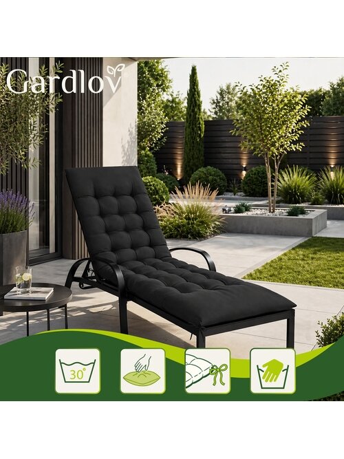 Gardlov juoda dygsniuota sodo gulto pagalvėlė 3