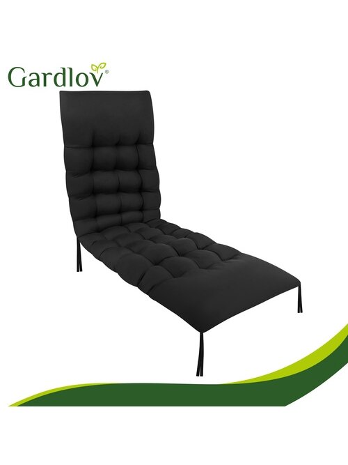 Gardlov juoda dygsniuota sodo gulto pagalvėlė 9 Gardlov juoda dygsniuota sodo gulto pagalvėlė 9