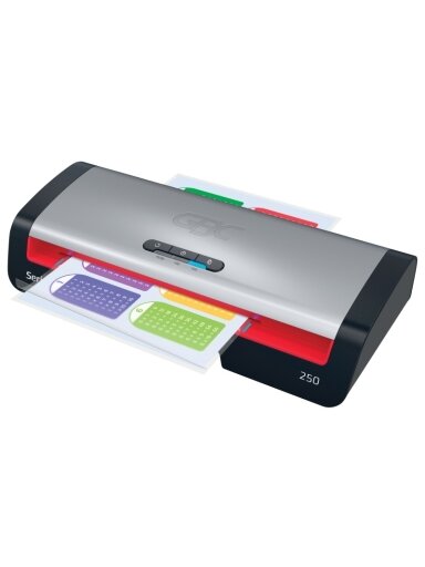 GBC 250 Office Laminavimo aparatas A4, 500 mm/min, Juoda/Pilka
