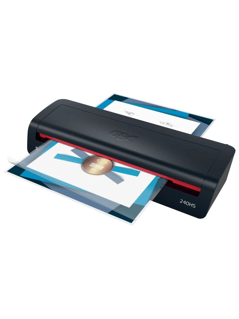 GBC 240HS Home Office Laminavimo aparatas A3, 400 mm/min, Juoda GBC 240HS Home Office Laminavimo aparatas A3, 400 mm/min, Juoda