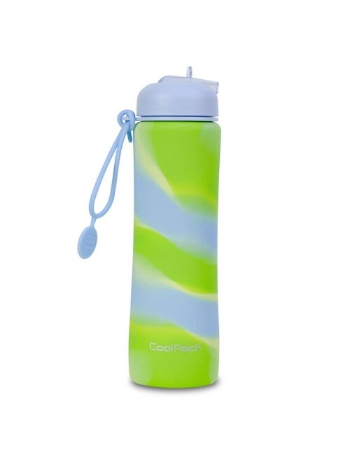 Gertuvė silikoninė CoolPack Pump 600 ml Girls Blue Gertuvė silikoninė CoolPack Pump 600 ml Girls Blue