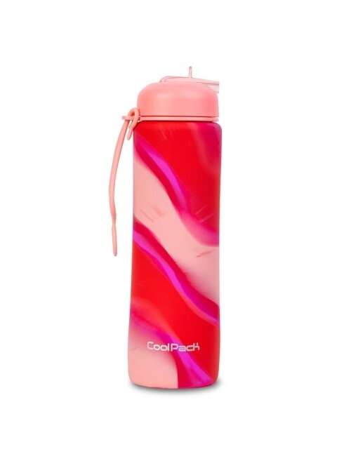 Gertuvė silikoninė CoolPack Pump 600 ml Girls Pink Gertuvė silikoninė CoolPack Pump 600 ml Girls Pink