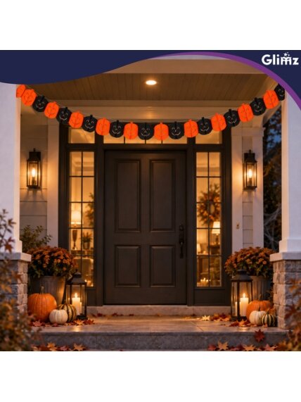 Girlianda – moliūgas, 3 m, „Glimz“ 10