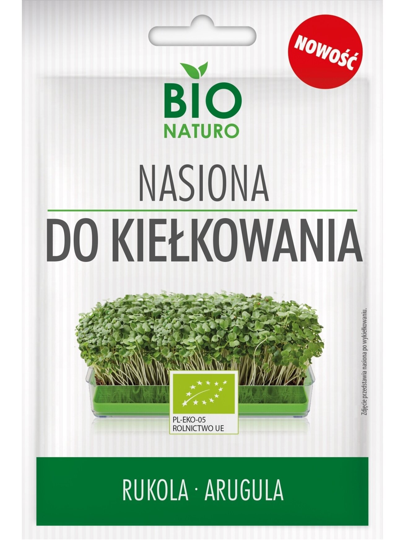 Gražgarsčių (rukola) sėklos daiginimui, 25g Gražgarsčių (rukola) sėklos daiginimui, 25g