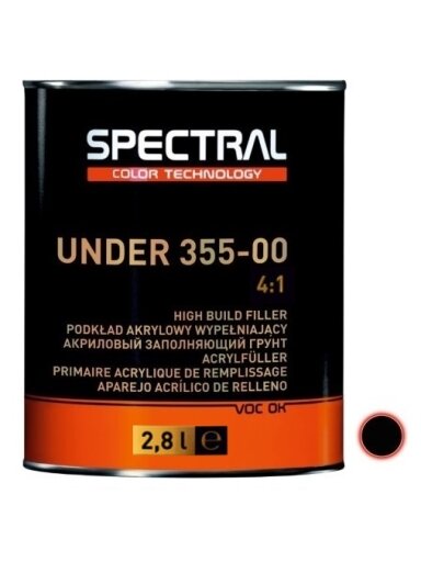 Gruntas UNDER 355-00 4:1 P5 2.8L juodas Gruntas UNDER 355-00 4:1 P5 2.8L juodas