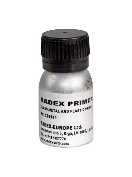 Gruntas stiklo klijams 30ml RADEX Gruntas stiklo klijams 30ml RADEX