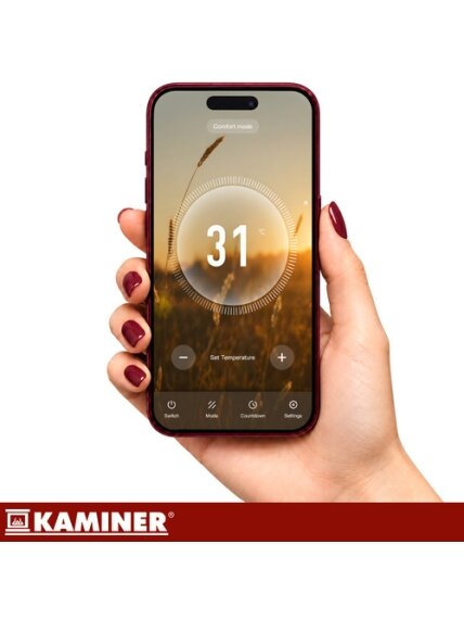 Elektrinis alyvinis radiatorius – juodas „Kaminer Arvell“ 4
