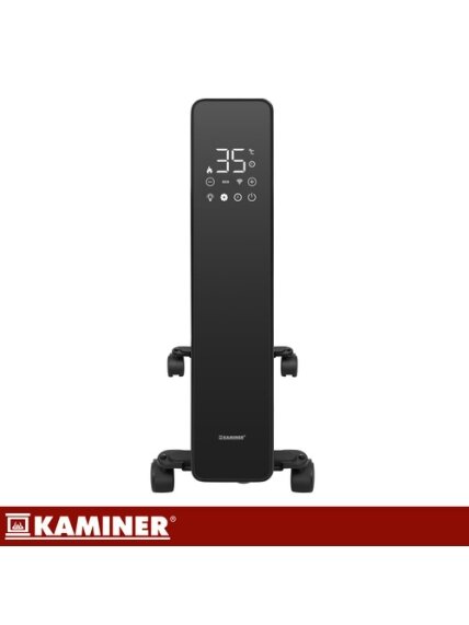 Elektrinis alyvinis radiatorius – juodas „Kaminer Arvell“ 6