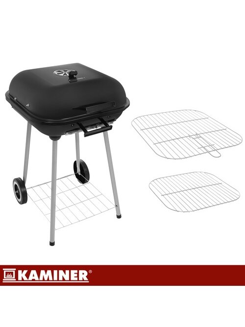 Sodo grilis su dangčiu 53x77x46cm Kaminer 5 Sodo grilis su dangčiu 53x77x46cm Kaminer 5