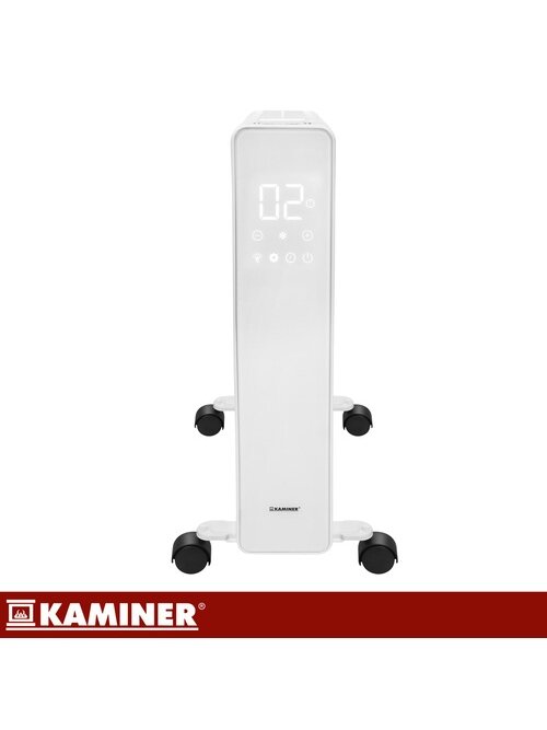 Elektrinis alyvinis šildytuvas – baltas „Kaminer Arvell“ 11 Elektrinis alyvinis šildytuvas – baltas „Kaminer Arvell“ 11