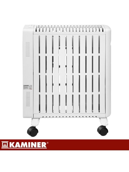 Elektrinis alyvinis šildytuvas – baltas „Kaminer Arvell“ 16 Elektrinis alyvinis šildytuvas – baltas „Kaminer Arvell“ 16