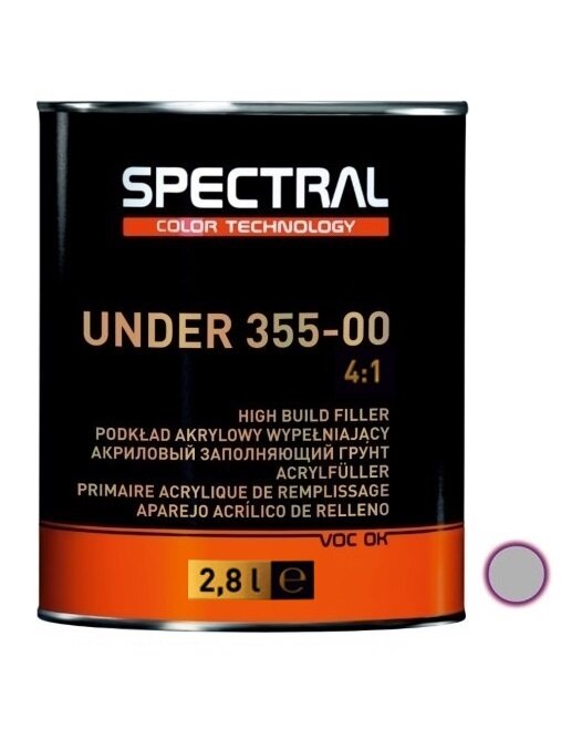 Gruntas UNDER 355-00 4:1 P3 2.8L pilkas Gruntas UNDER 355-00 4:1 P3 2.8L pilkas