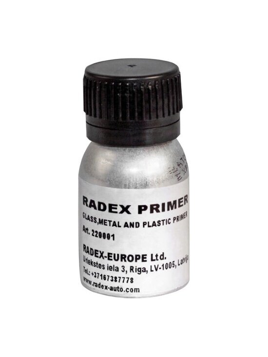 Gruntas stiklo klijams 30ml RADEX Gruntas stiklo klijams 30ml RADEX