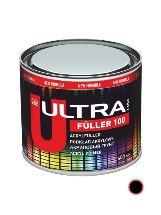 Gruntas FÜLLER 100 juodas 0.4L Gruntas FÜLLER 100 juodas 0.4L