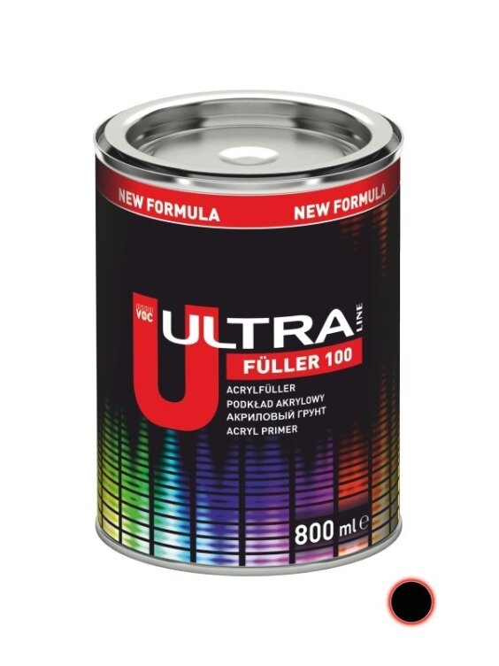 Gruntas FÜLLER 100 juodas 0.8L Gruntas FÜLLER 100 juodas 0.8L