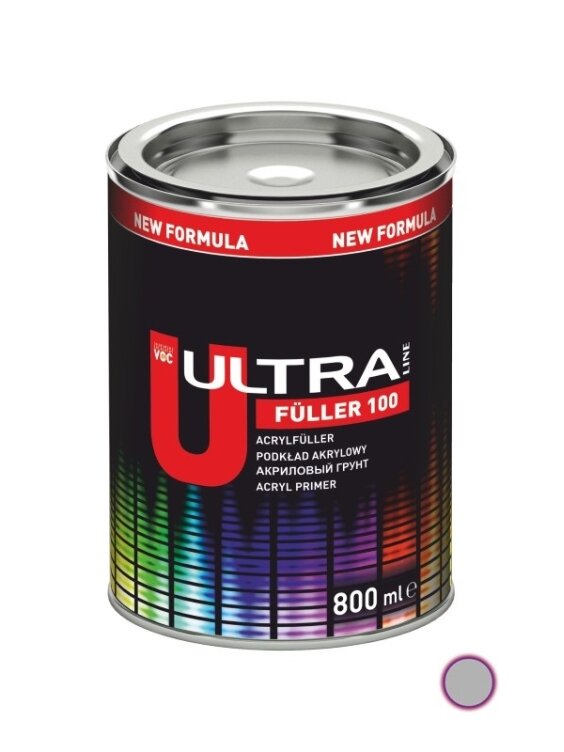 Gruntas FÜLLER 100 pilkas 0.8L Gruntas FÜLLER 100 pilkas 0.8L