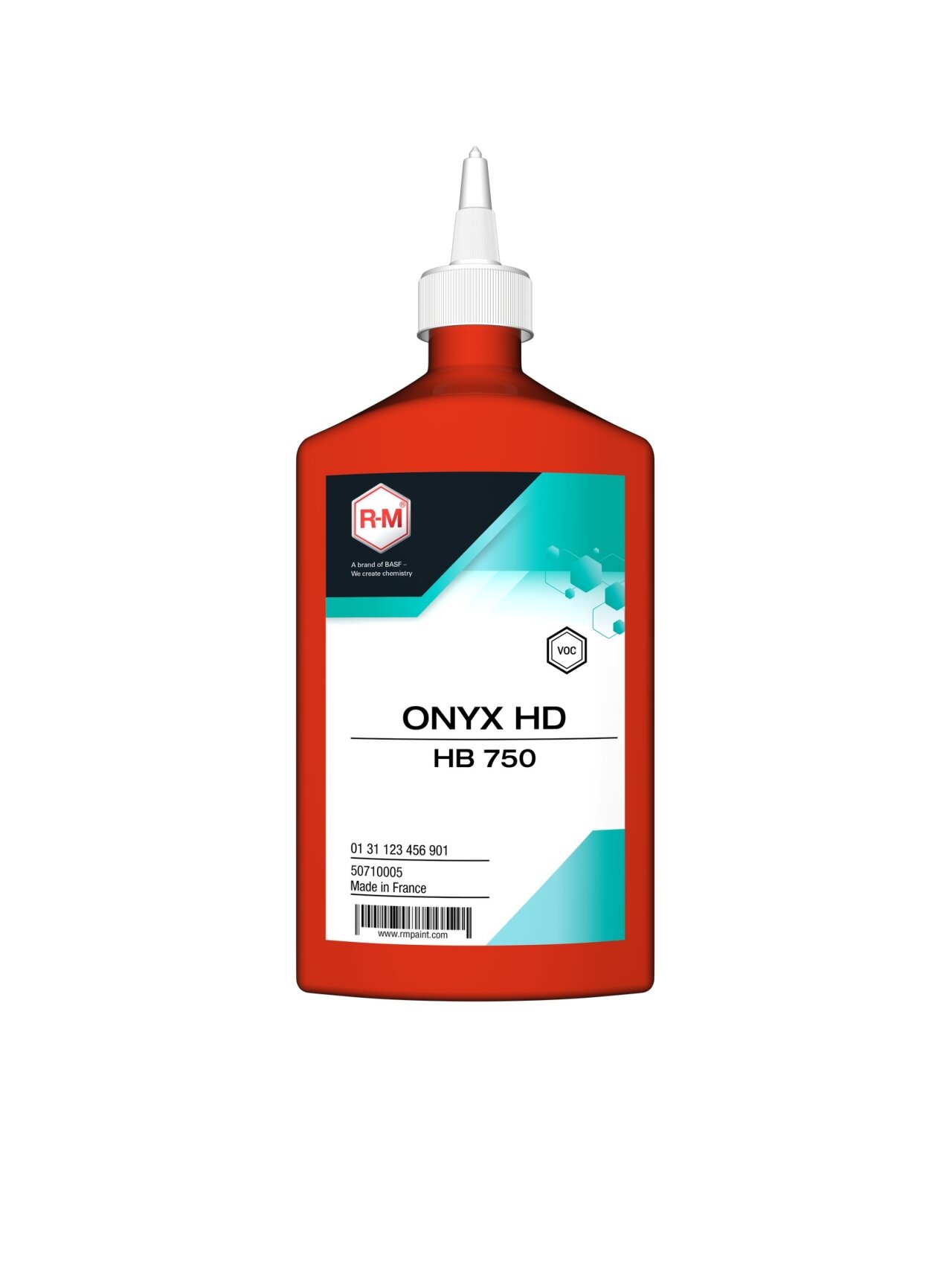 HB 750 0.5L ONYX (plastikinė)