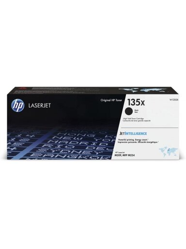 Hewlett-Packard 135X Juoda