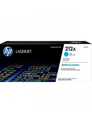Hewlett-Packard 212A W2121A, mėlyna kasetė