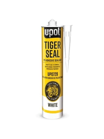 Hermetikas TIGER 310ml baltas 1 vnt. Hermetikas TIGER 310ml baltas 1 vnt.