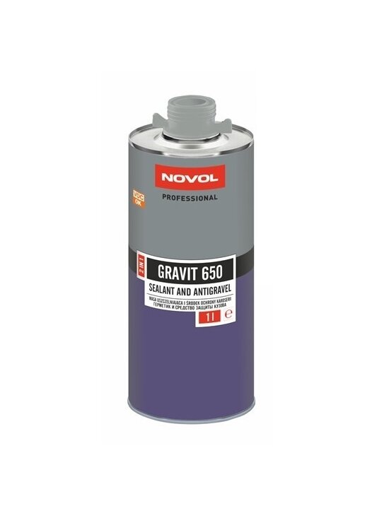 Hermetikas-apsauginė danga GRAVIT 650 pilkas 1 l Hermetikas-apsauginė danga GRAVIT 650 pilkas 1 l