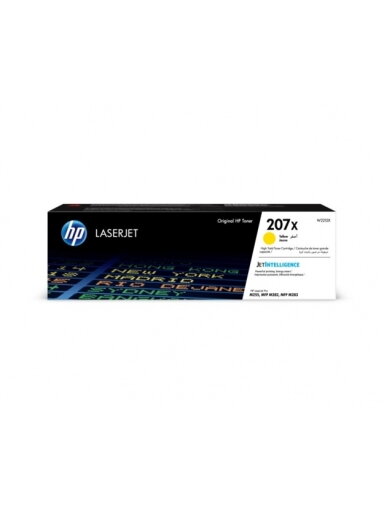 HP 207X (W2212X) Lazerinė kasetė, Geltona