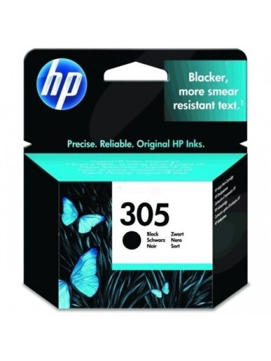 HP 305 (3YM61AE) Rašalinė kasetė, Juoda