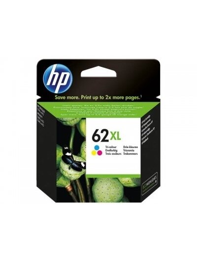 HP 62XL Tri-color (C2P07AE) Rašalinė kasetė, CMY HP 62XL Tri-color (C2P07AE) Rašalinė kasetė, CMY