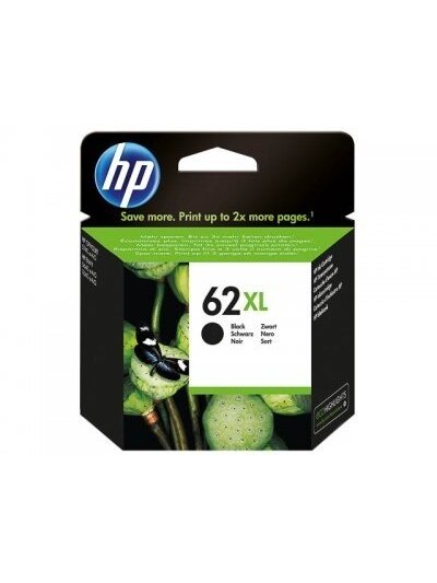 HP No.62XL (C2P05AE), juoda kasetė HP No.62XL (C2P05AE), juoda kasetė