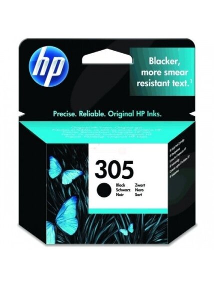 HP 305 (3YM61AE) Rašalinė kasetė, Juoda HP 305 (3YM61AE) Rašalinė kasetė, Juoda