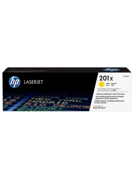 HP No.201X HC (CF402X), geltona kasetė HP No.201X HC (CF402X), geltona kasetė