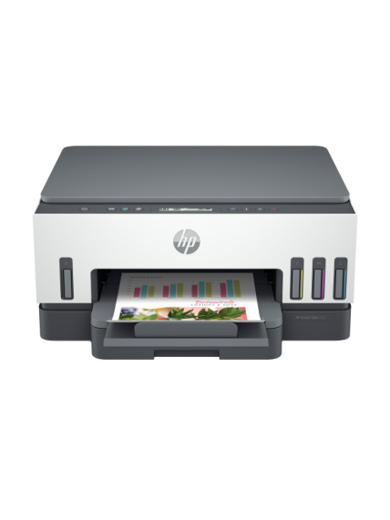 HP Smart Tank 720 AiO Spausdintuvas rašalinis spalvotas MFP A4 15 ppm USB Wi-Fi HP Smart Tank 720 AiO Spausdintuvas rašalinis spalvotas MFP A4 15 ppm USB Wi-Fi