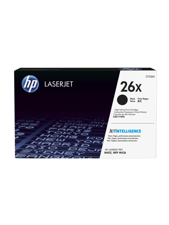 HP 26X (CF226X) Lazerinė kasetė, Juoda HP 26X (CF226X) Lazerinė kasetė, Juoda